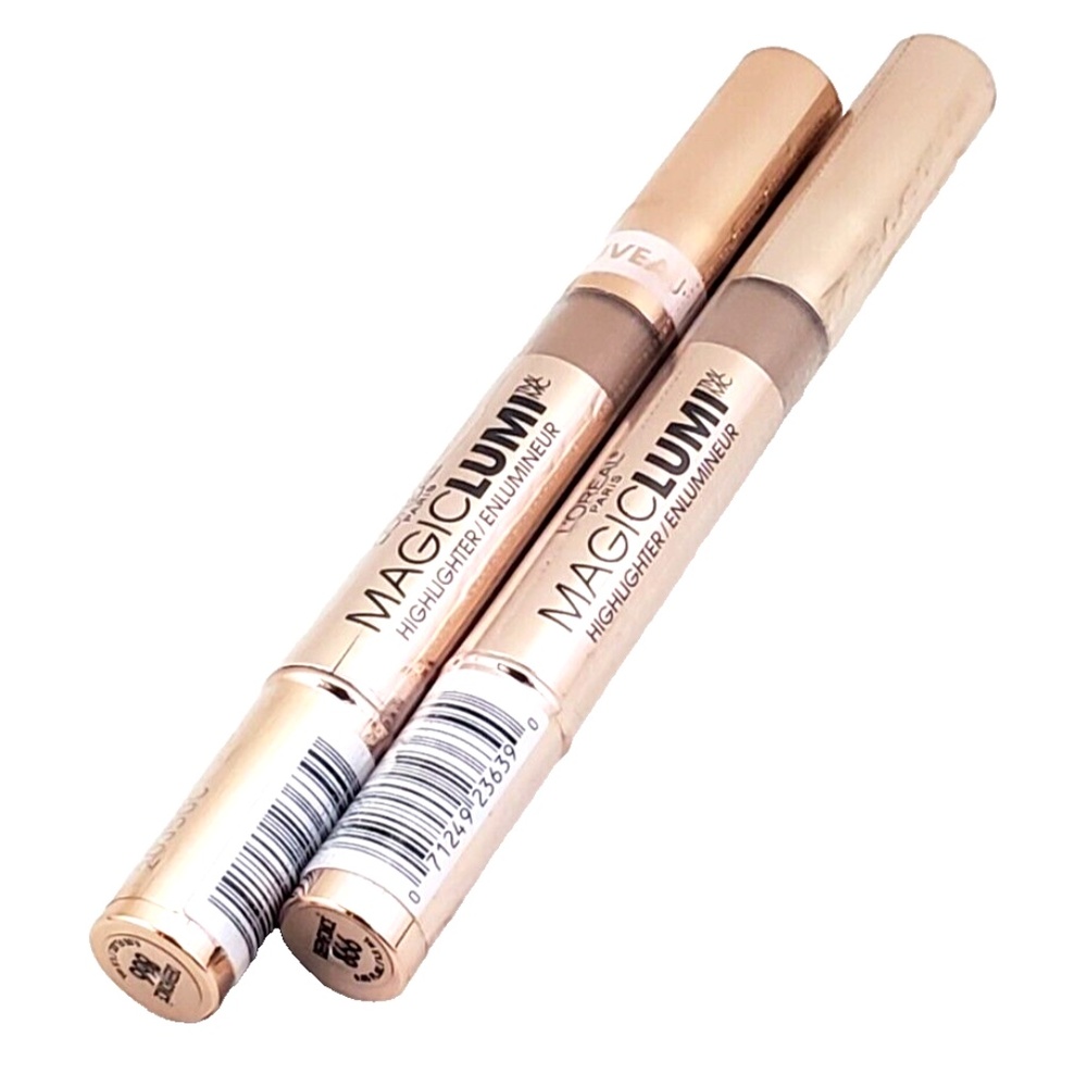 Lot of 2 L'Oréal Paris Magic Lumi Highlighter, Deep, 0.05 fl. oz. #866